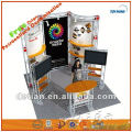 3x3 exhibition stand aluminum booth exhibition design and construction exhibit display trade show booth